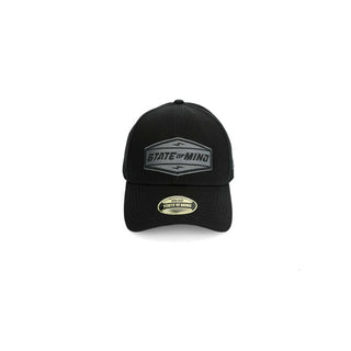Schwarze Baumwollkappe (Baseballmütze)