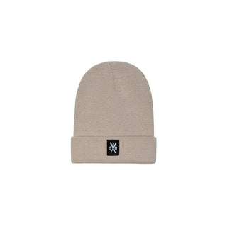 Beige Marabou Beanie
