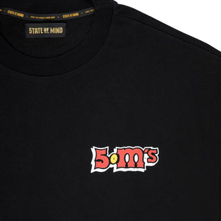 Black Cotton T-Shirt