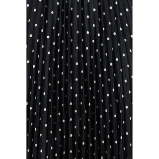 Black Polyester Casual Dress