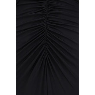 Vestido de cóctel de viscosa negro