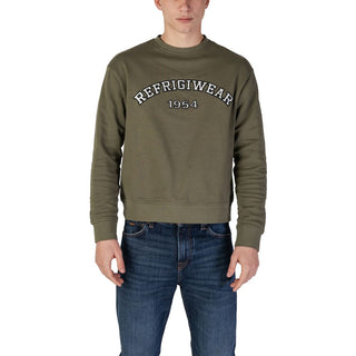 Grünes Baumwoll-Sweatshirt