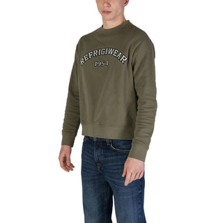 Grünes Baumwoll-Sweatshirt