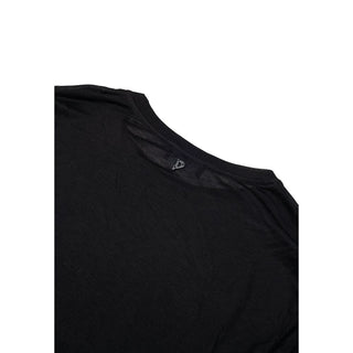 Camiseta negra de viscosa