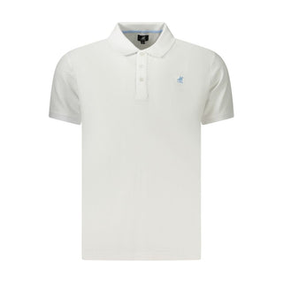 White Cotton Men's Polo Shirt