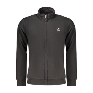 Black Cotton Men's Sweatshirt
