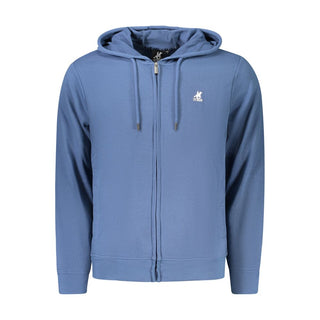 Blue Cotton Men's Sweatshirt