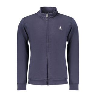Blue Cotton Men's Sweatshirt