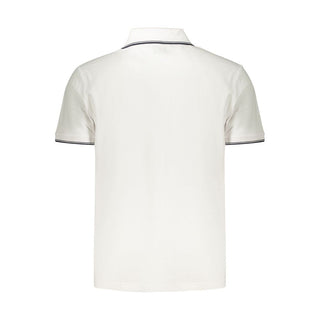 White Cotton Men's Polo Shirt