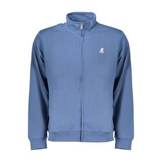 Blue Cotton Mens Sweatshirt