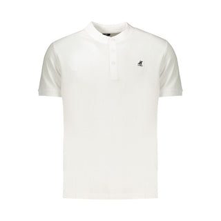 White Cotton Men's Polo Shirt