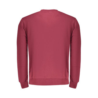 Red Cotton Men's Sweatshirt