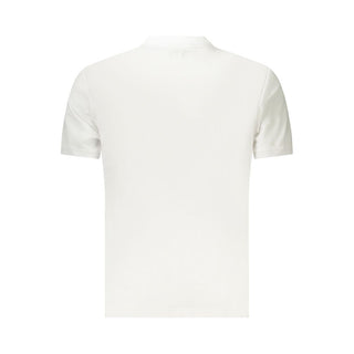 White Cotton Men's Polo
