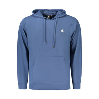 Blue Cotton Men's Sweatshirt