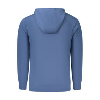 Blue Cotton Men's Sweatshirt