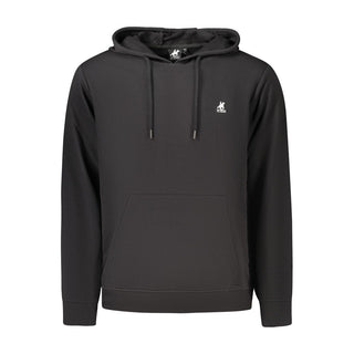 Black Cotton Men's Sweatshirt