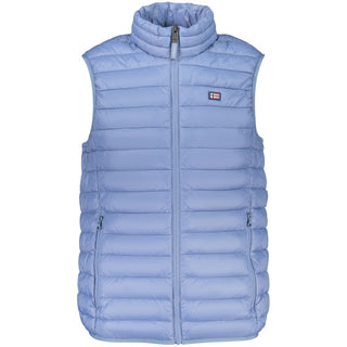 Blaue Polyester-Herrenjacke