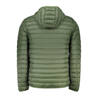 Green Polyamide Men's Jacket