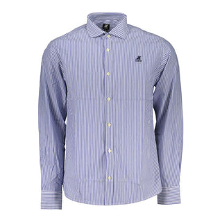 Blue Cotton Men's Shirt