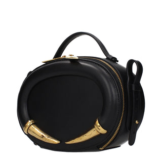 Bolso negro de cuero