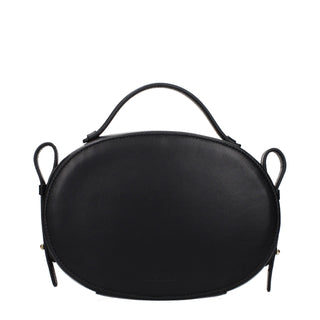 Bolso negro de cuero