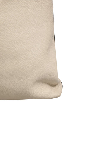 Bolso tote blanco con logo de Web Sherry impreso