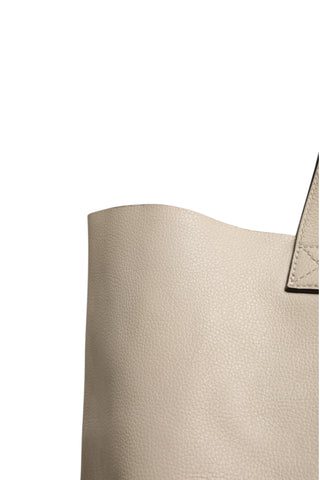 Bolso tote blanco con logo de Web Sherry impreso