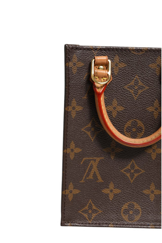 Monogram Canvas Petit Sac Plat Tasche