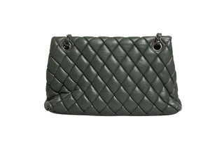 Bolso New Bubble Flap de cuero acolchado de cordero
