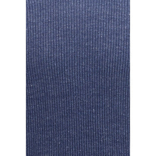 Camiseta de lino azul