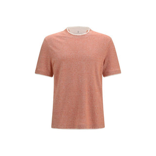 Camiseta naranja de algodón