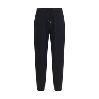 Black Cotton Joggers (Workout Pants)