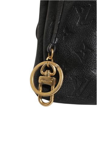 Schwarze Monogram Empreinte Artsy MM Handtasche