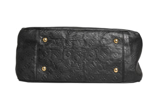 Schwarze Monogram Empreinte Artsy MM Handtasche