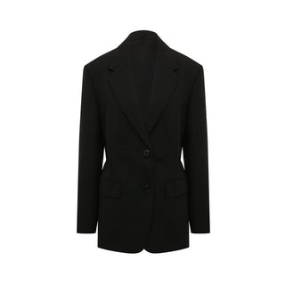 Black Wool Blazer