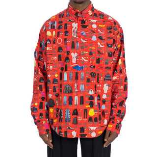 Multicolor Cotton Dress Shirt