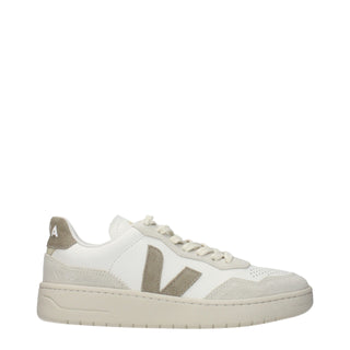 Zapatillas bajas de cuero blancas