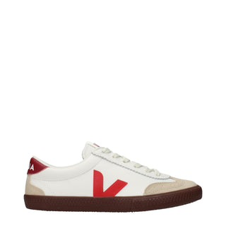 Zapatillas deportivas de cuero blancas