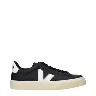 Zapatillas bajas de cuero negras