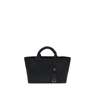 Black Viscose Shoulder Bag