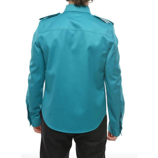 Camisa bicolor de elastano