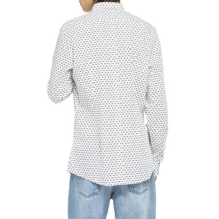 White Cotton Dress Shirt