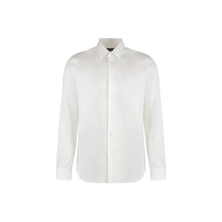 White Cotton Dress Shirt