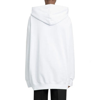 White Cotton Sweatshirt