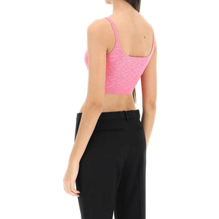Camisetas sin mangas multicolor de elastano