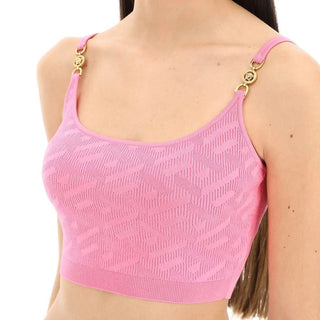 Camisetas sin mangas multicolor de elastano