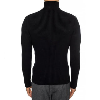 Black Cashmere Turtleneck