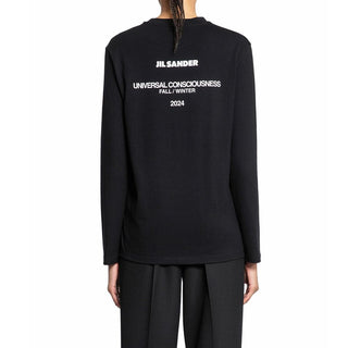 Black Cotton T-Shirt