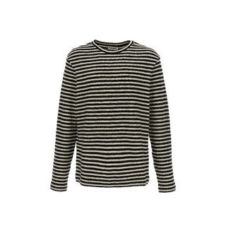 White Wool Long Sleeve T-Shirt
