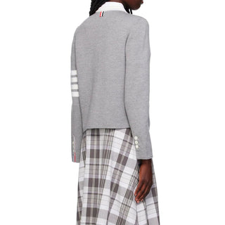 Gray Wool Cardigan